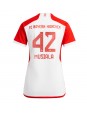 Billige Bayern Munich Jamal Musiala #42 Hjemmedrakt Dame 2023-24 Kortermet